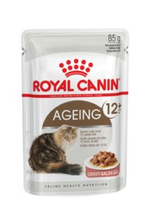 Ageing 12+ in gravy pouch cat food