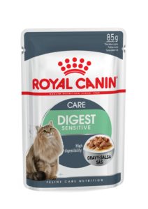 Digestive Sensitive in gravy pouch cat food digest