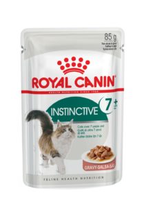 Instinctive 7+ in gravy pouch cat food